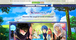 Desktop Screenshot of eldarya.com