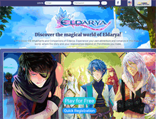 Tablet Screenshot of eldarya.com